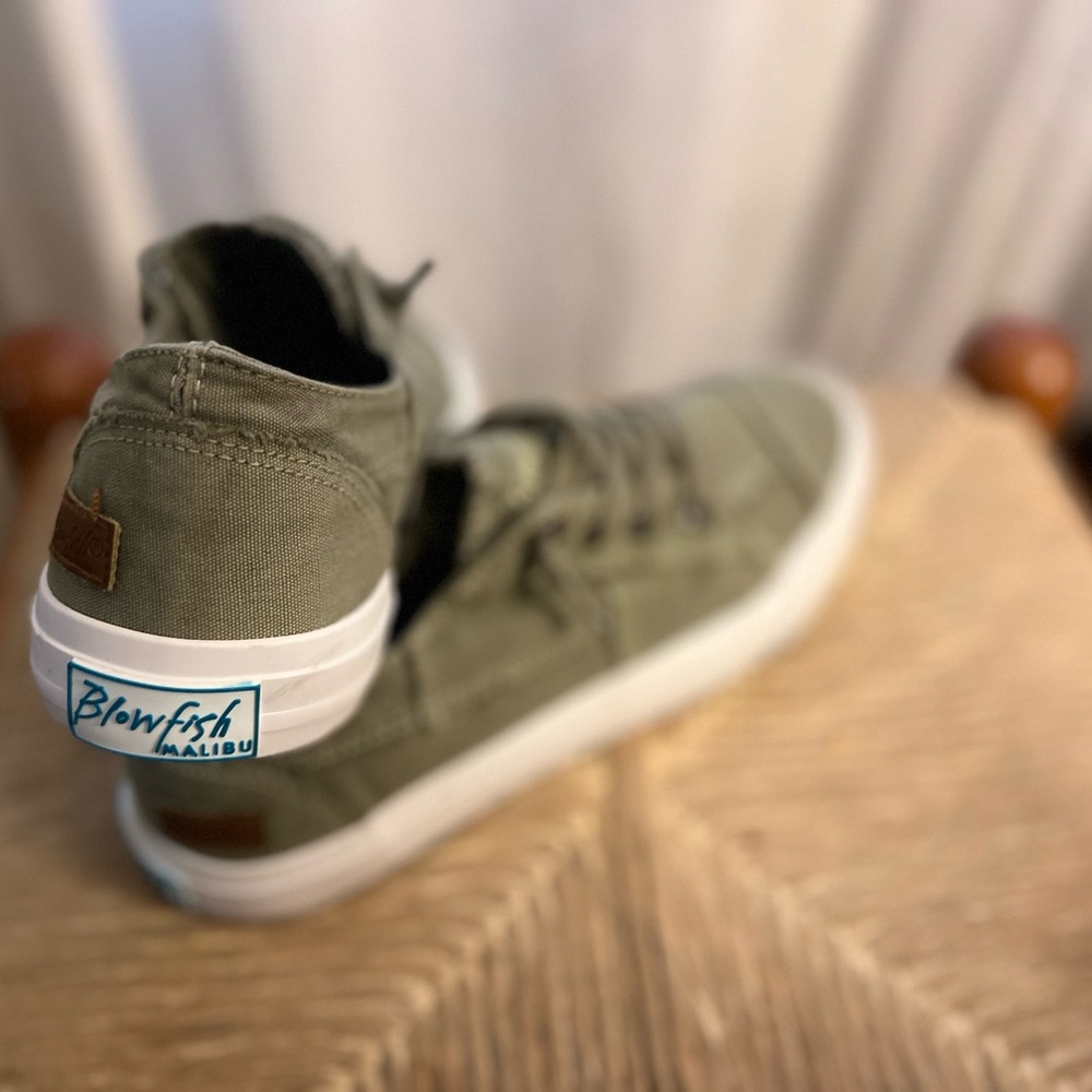 Blowfish Malibu slip on sneakers.  Cross-listed